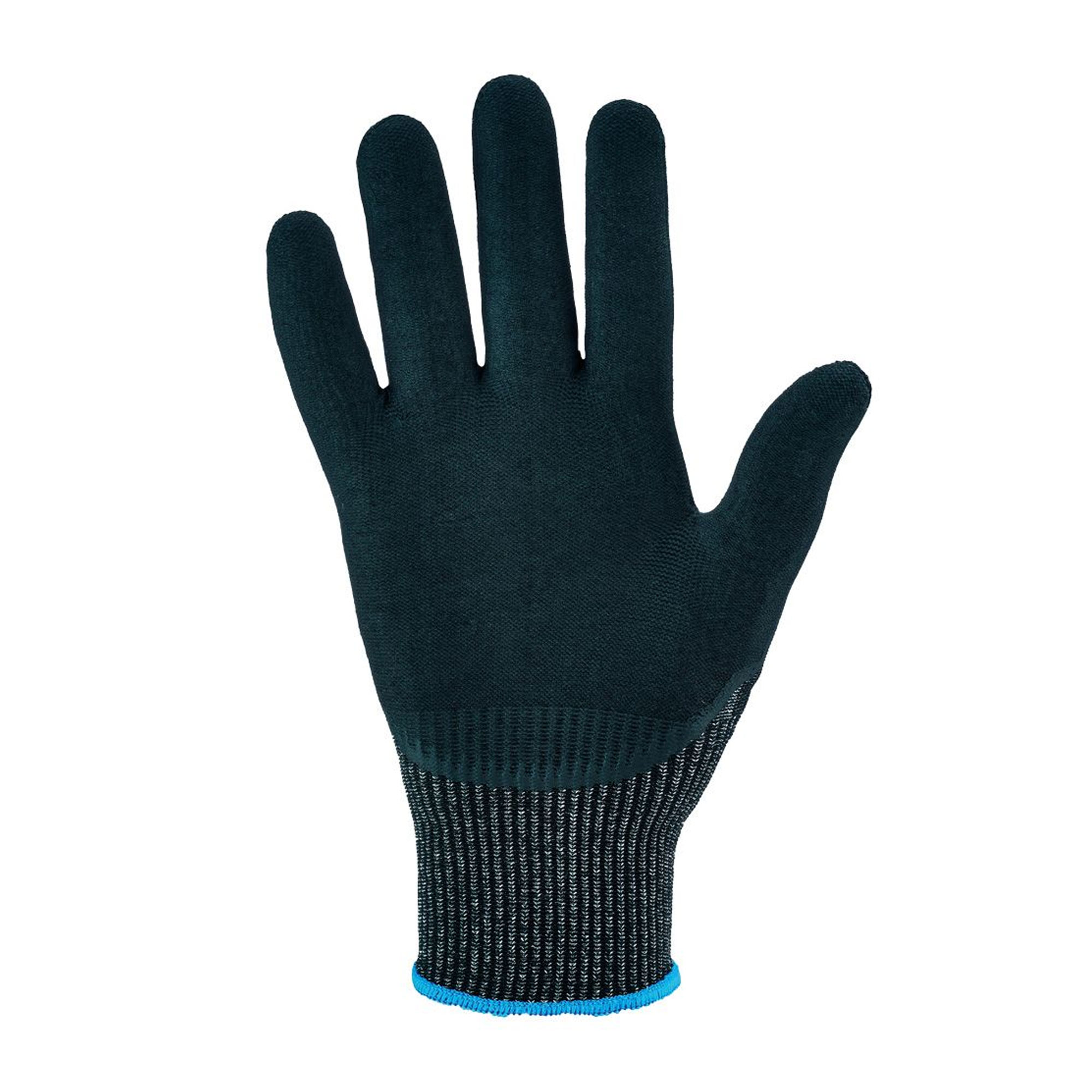 Optiflex Comfort Cut  0838 Schnittschutzhandschuhe mit Wasserbasiertes Polyurethan-Beschichtung schwarz, VE 60 Paar